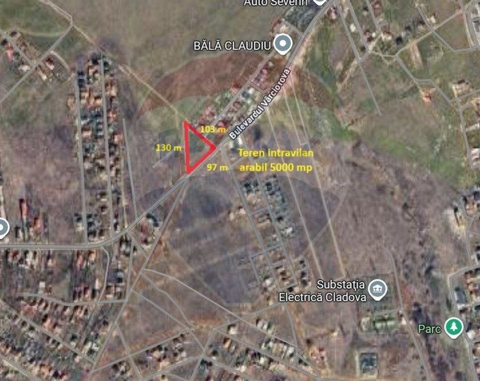 Land 5,000sqm Drobeta Turnu-Severin / Bulevardul Vârciorova