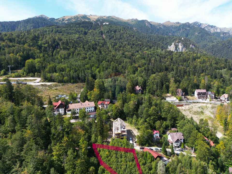 Teren intravilan 2,244mp Sinaia | Strada Soimului | Vedere Panoramica