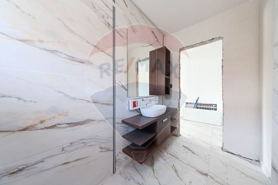 Casa verde, P+M, teren 486 mp, panouri solare - PROSUMATOR, Sanpetru!