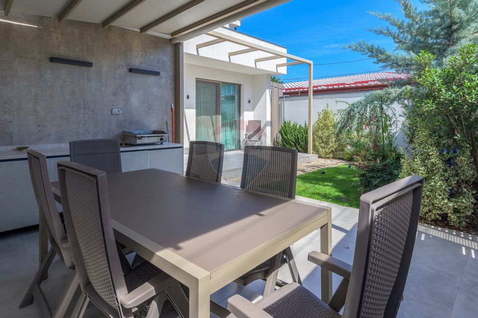 Vila de design, renovată integral 2022, grădină amenajată – Fundeni