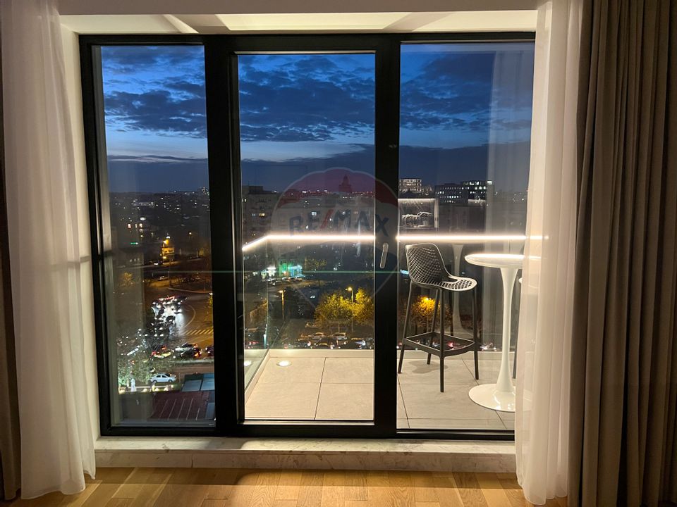 Luxury finished apartment for rent, ONE Timpuri Noi, parking space