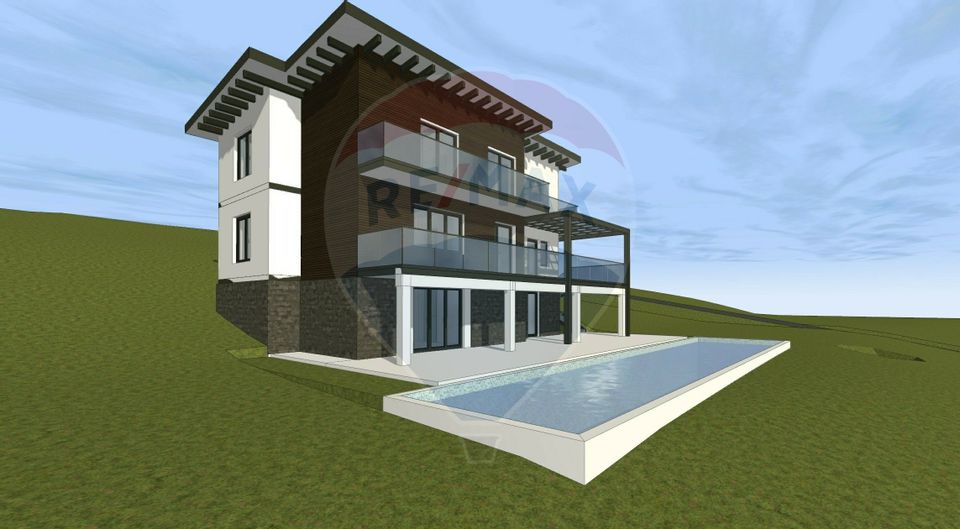 VIlă la Cheie de vânzare, 5 camere,  în Iași zona Mănăstirea Bucium