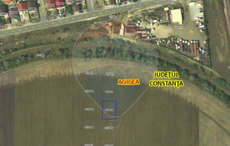 De vanzare teren intravilan Agigea - 400mp zona Pescarie