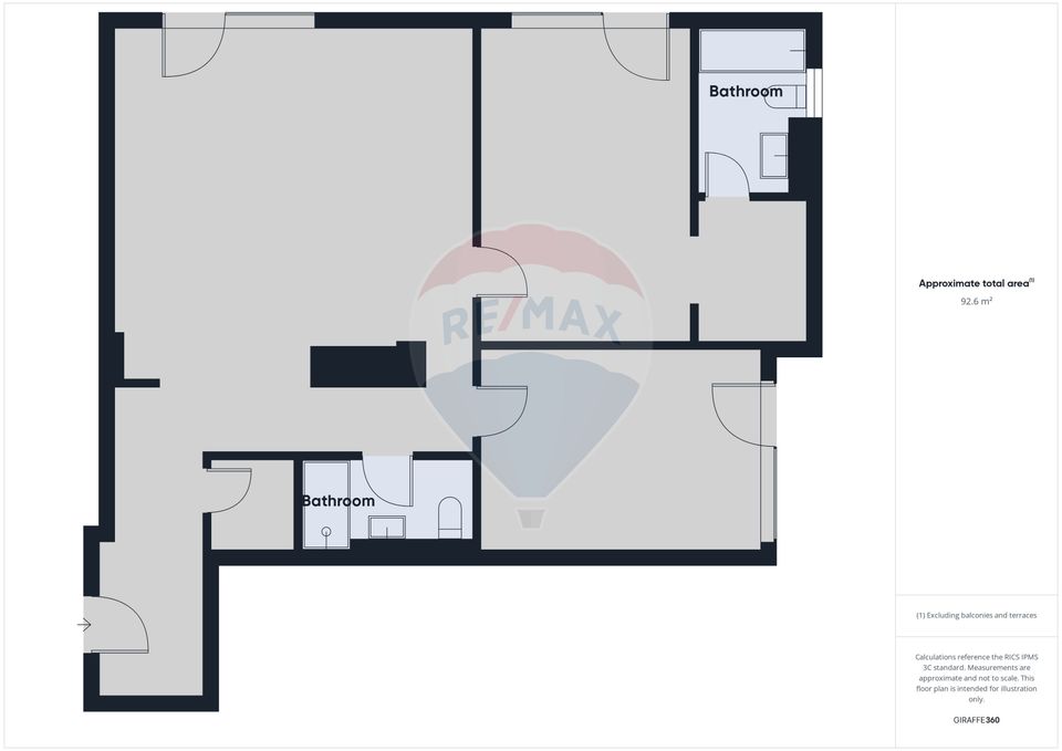 3 room Apartment for sale, Nord area