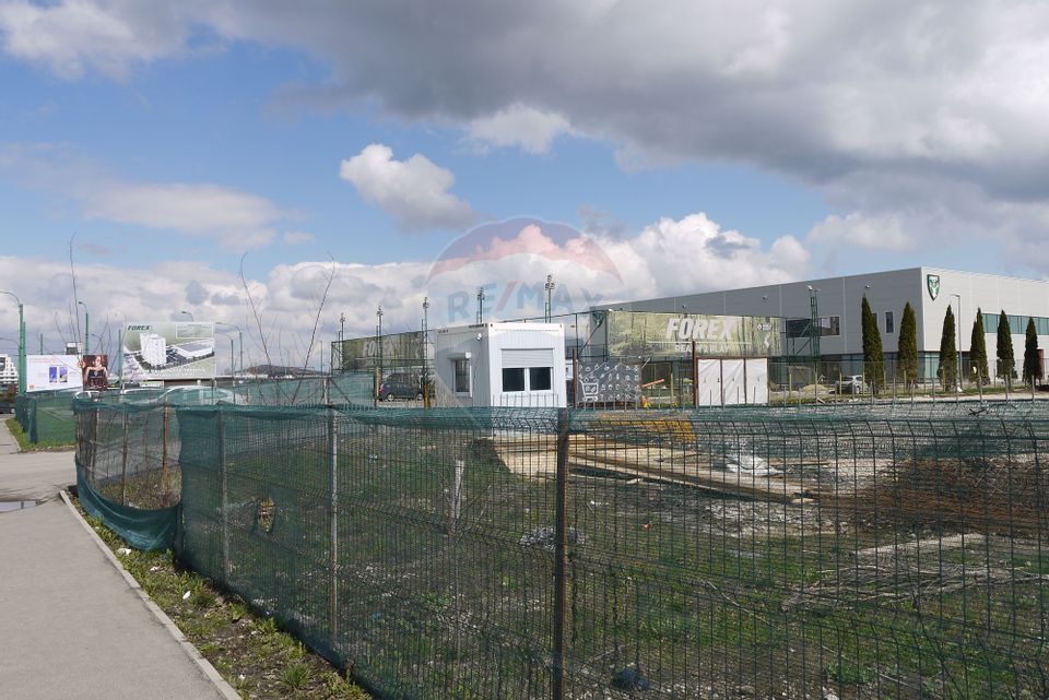 Teren cu proiect autorizat constructie, apart-hotel,  Brasov