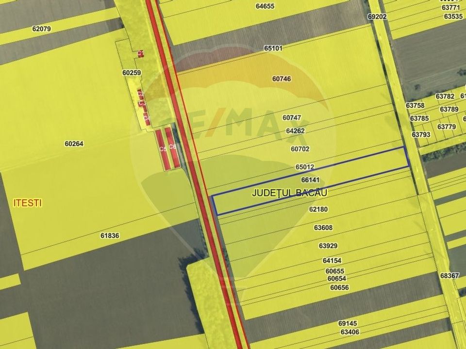 Land 13,773sqm Bogdan Voda / Strada Principala