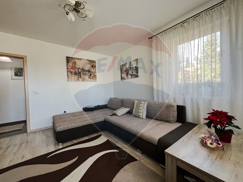 Apartament de 3 camere cu gradina proprie de 53mp, zona Tractorul!