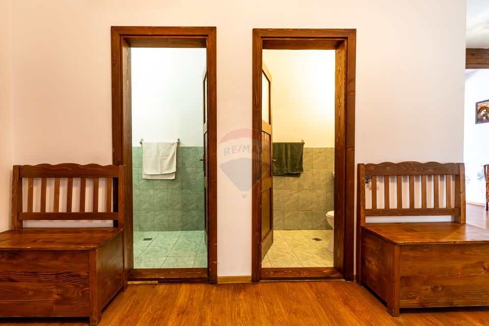 Cabana cu 7 camere de vânzare, 387 mp util, 1300 mp teren!