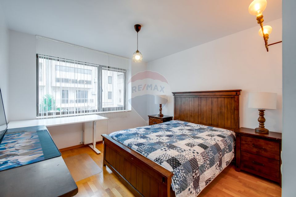 Apartament 3 camere, de vanzare, Perla Residence, Pipera, etaj 1