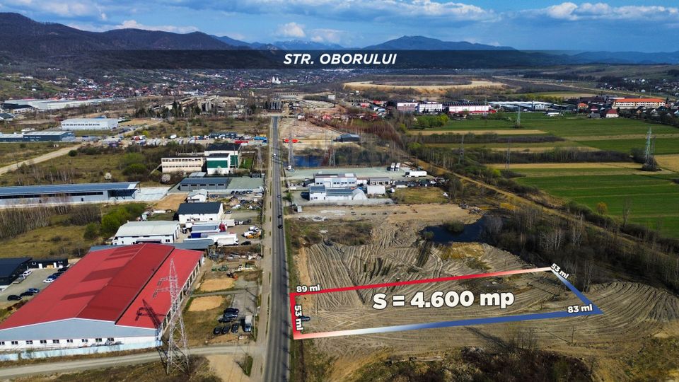 Land 4,600sqm Baia Mare / Strada Oborului