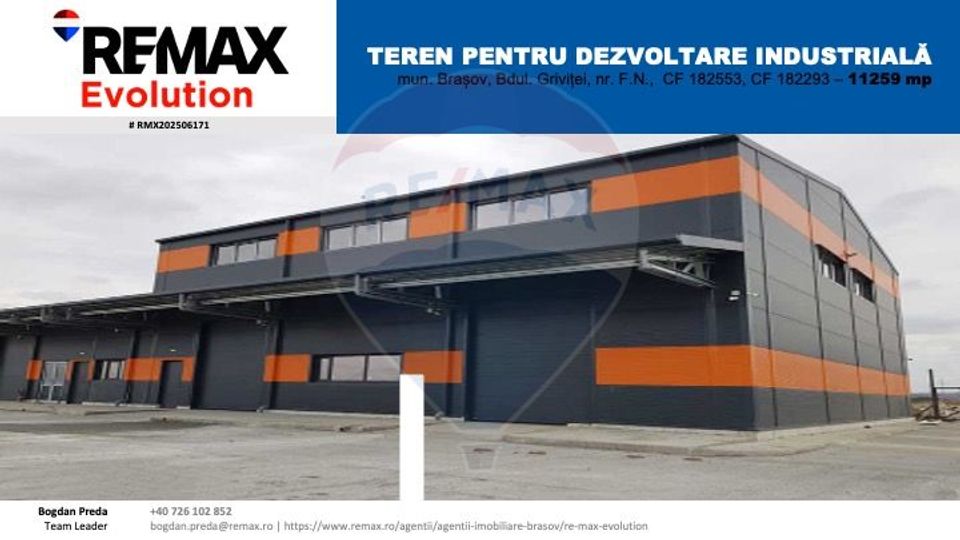 Teren pentru Dezvoltare Industrială – COMISION 0%