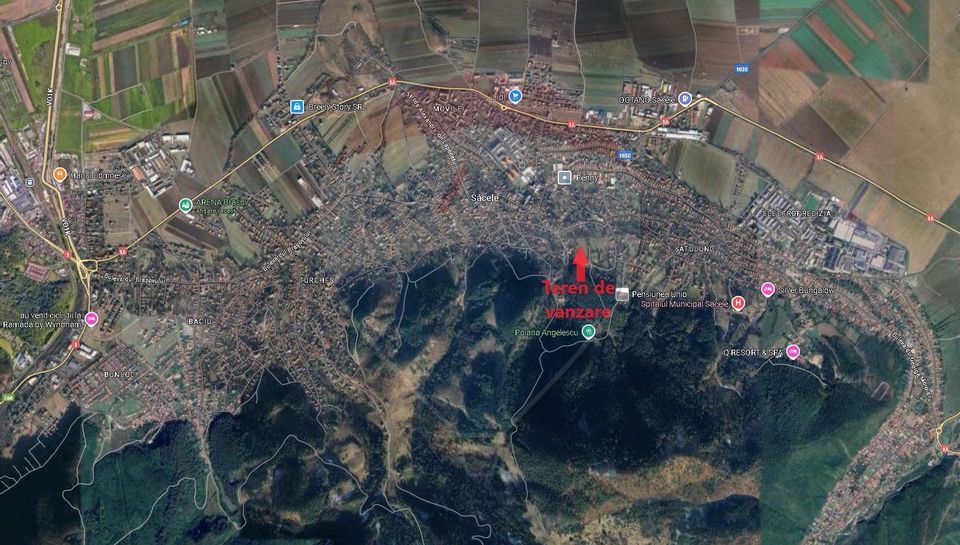 Proiect autorizat (AC) pentru constructia a 4 vile individuale P+M