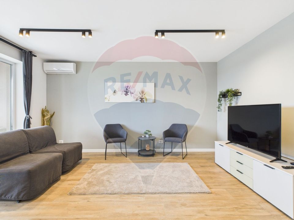 Apartament 3 camere de inchiriat mobilat complet