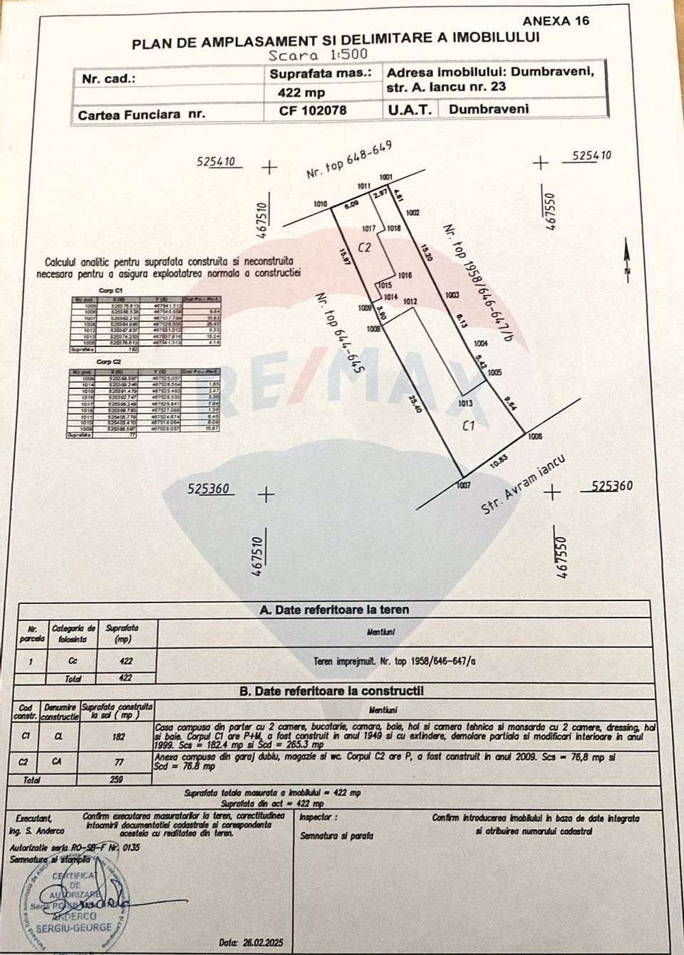 Casă unică, spațioasă, în zona centrală a orașului Dumbrăveni