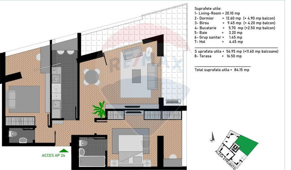 1 room Apartment for sale, Cismigiu area