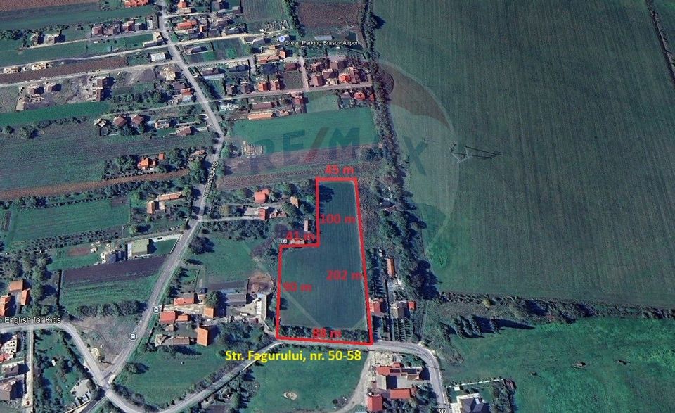 Land 13,000sqm Brasov / Strada Fagurului