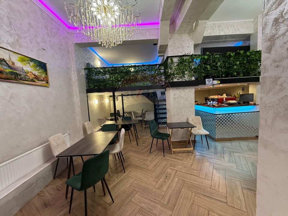 Bar restaurant cafenea - preluare afacere in zona ultracentrala Bacau
