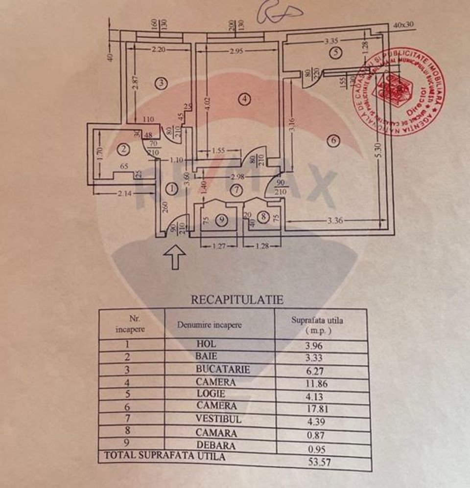 Apartament 2 camere inchiriere in bloc, Bucuresti, Theodor Pallady