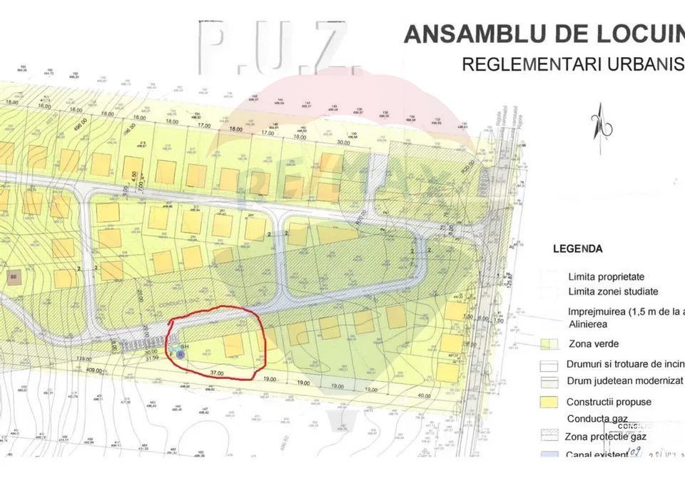 De vânzare teren intravilan Bod 828 mp cu autorizație de construcție