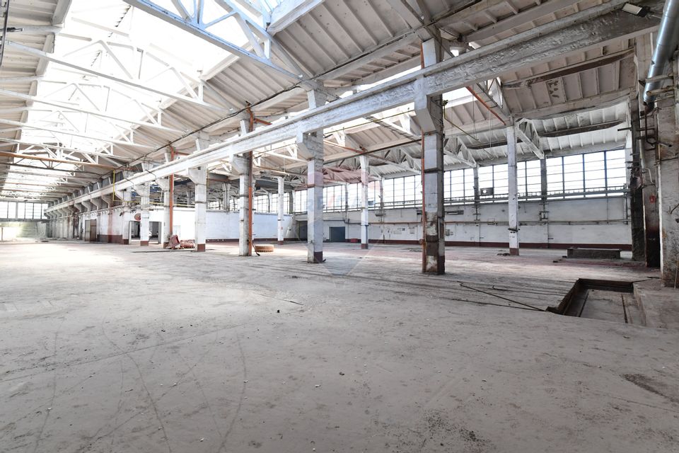 Teren industrial 35.000 mp cu hale de productie Craiova