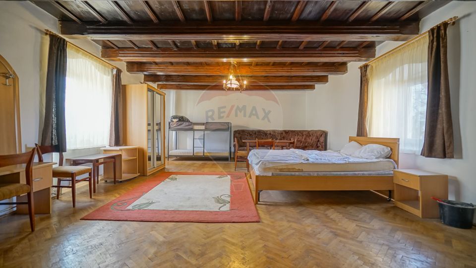 Cristian, locuinta saseasca, curte comuna