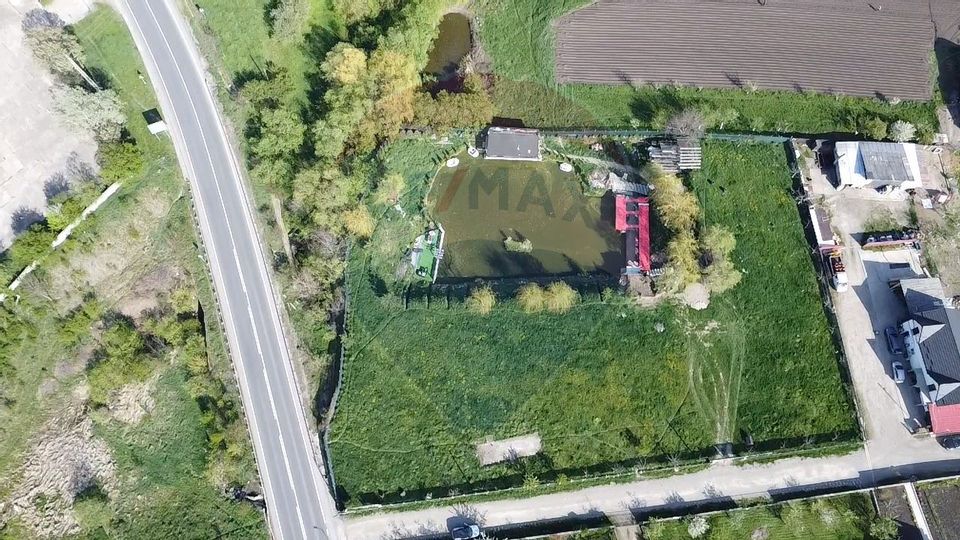 Teren Ilisesti  cu Iaz 5174 mp/ Strada Principala