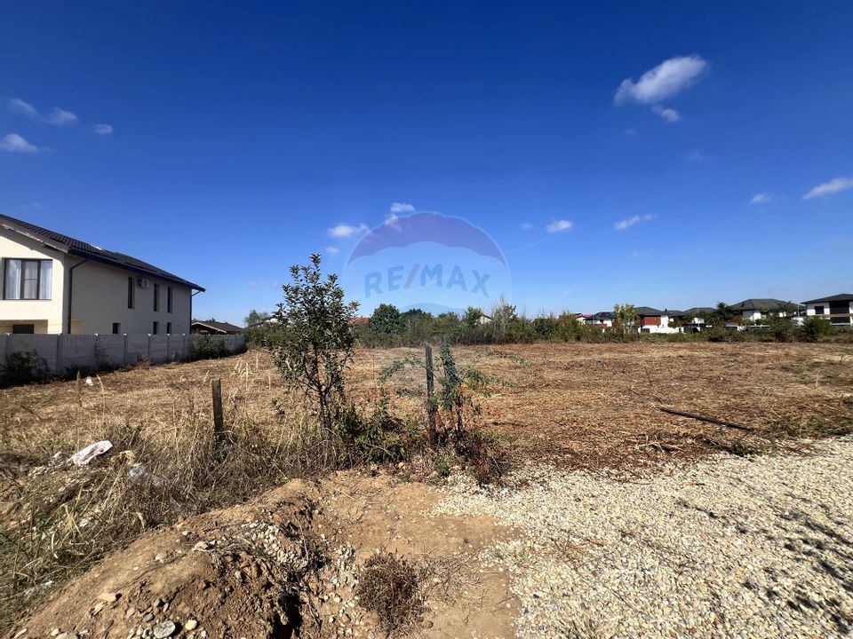 Teren ideal pentru casă de vis în Mogoșoaia – 849,3 mp, cu utilități