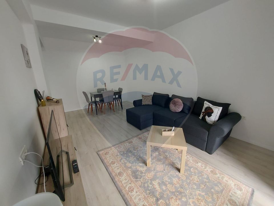 2-room apartment for rent with parking space in Trapezului area