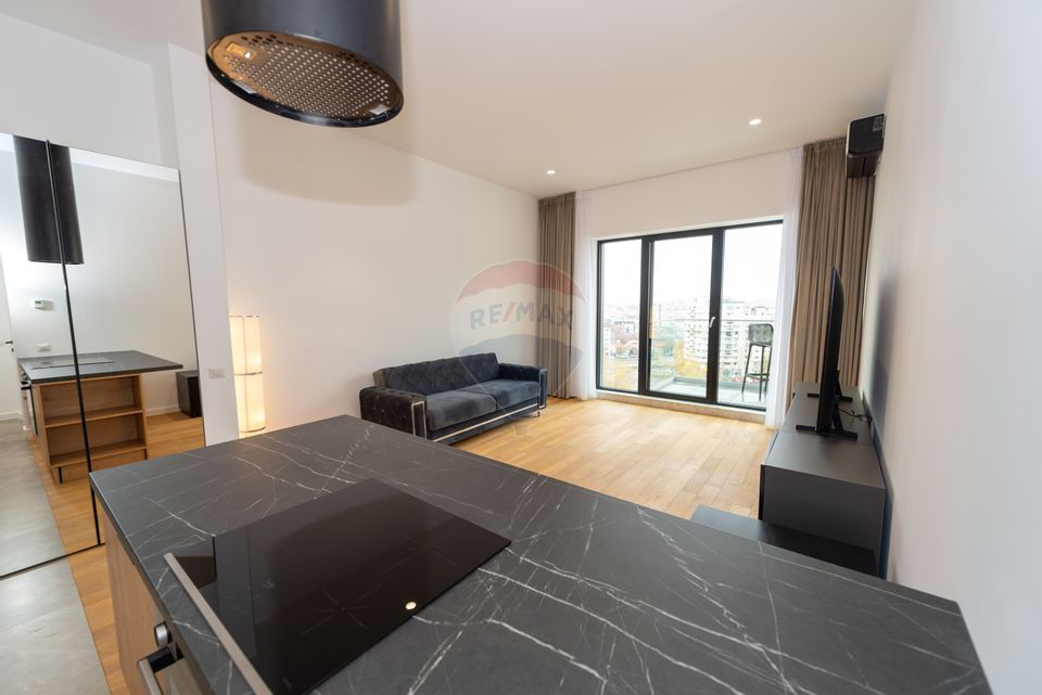 Luxury finished apartment for rent, ONE Timpuri Noi, parking space
