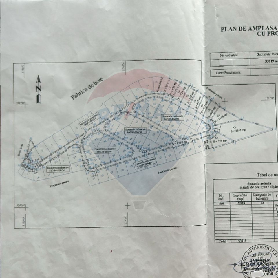 Vanzare Teren intravilan constructii Bragadiru/Sos. Alexandriei