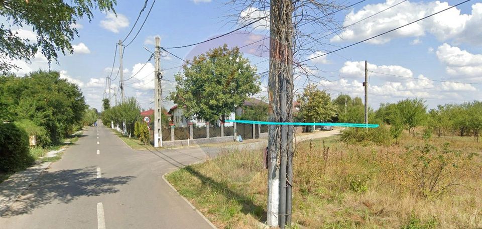 Teren intravilan, 9195 mp, dubla deschidere,Vladiceasca/Snagov