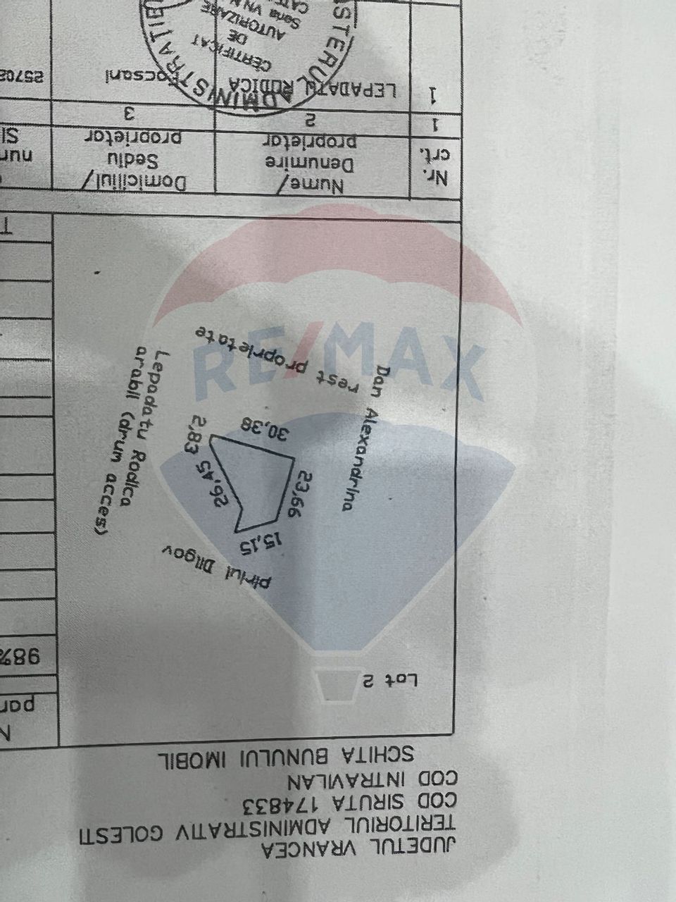 Teren intravilan Golesti / Aleea Lacramioarei