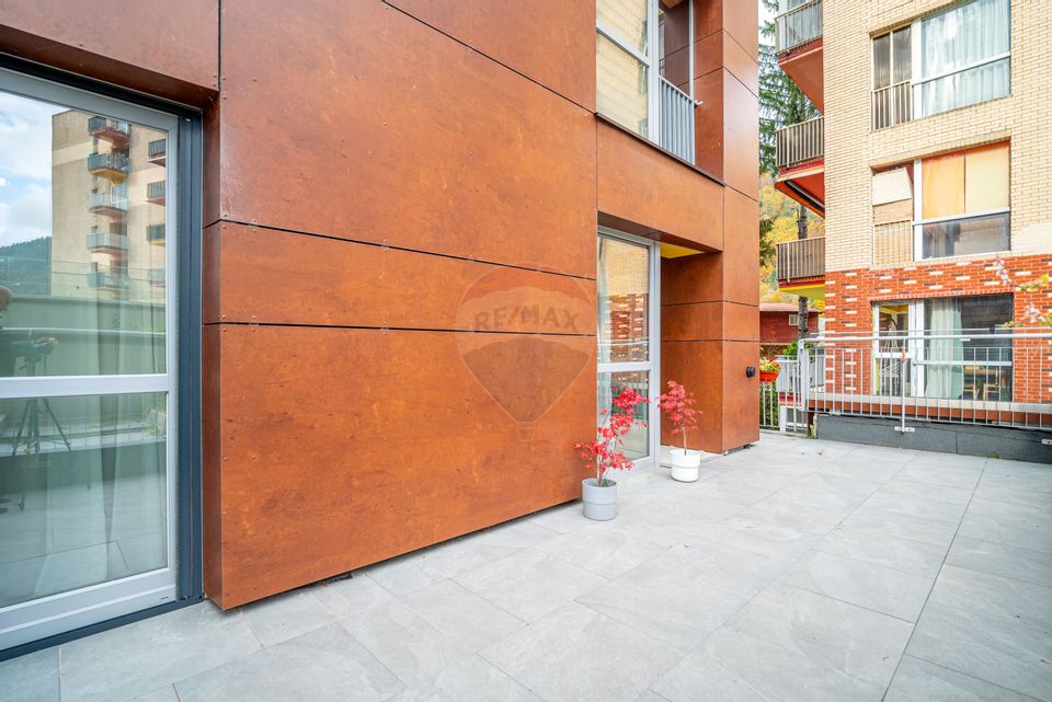 Apartament in Sinaia 2 camere cu terasă de 40,7 mp – Green Future