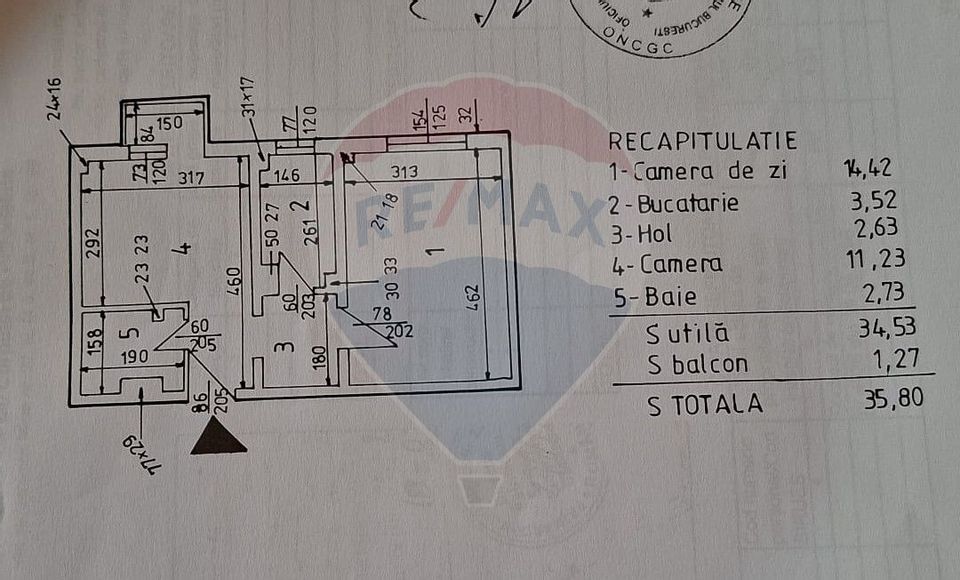 Apartament cu 5 camere de vânzare P-ta Victoriei Veronica Micle