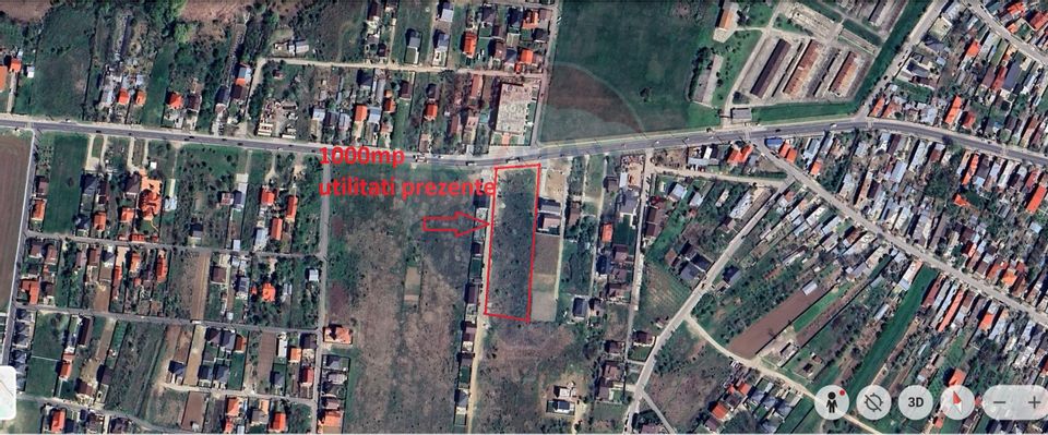 Teren vanzare 1,027mp Dragomiresti-Vale - 16 ml stradal
