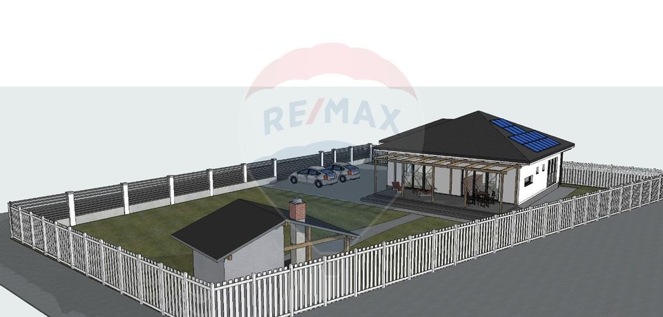 De vânzare teren intravilan Bod 828 mp cu autorizație de construcție