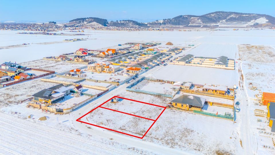 2 parcele Hărman/ Intravilan/Zona Proxim Residence