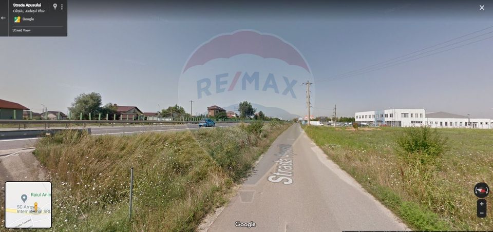 Teren 2Ha  Drumul Intre Tarlale - A2, pretabil hale + birou