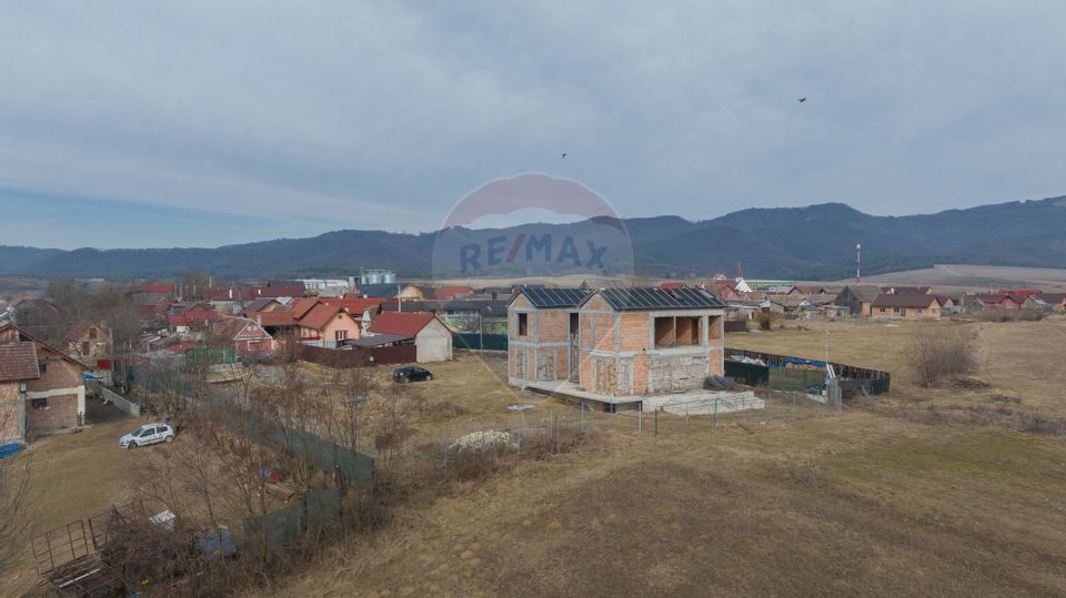 COMISION 0% Casă Individuala La Rosu cu teren de 4000 mp in Crizbav