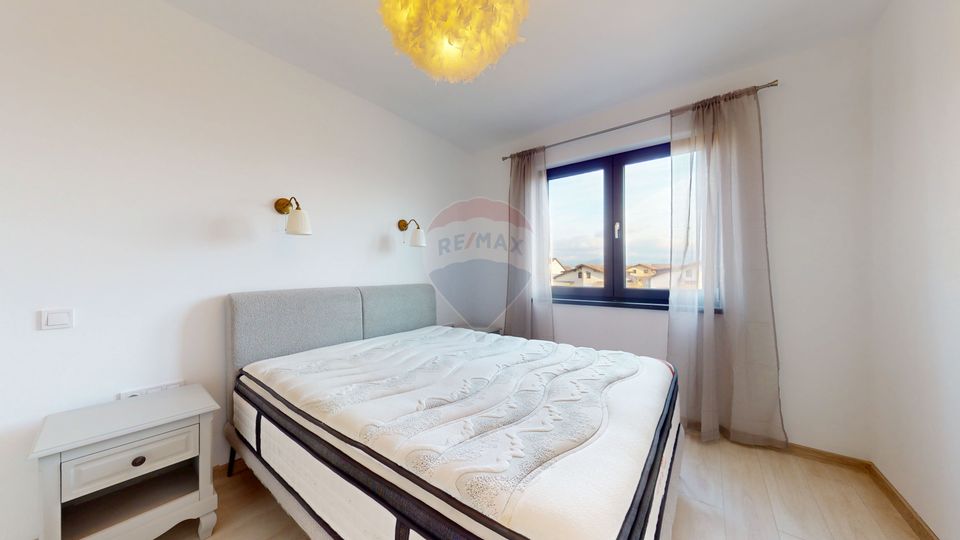 Apartament 2 camere mobilat | Parcare |  ROKA Village Sânpetru