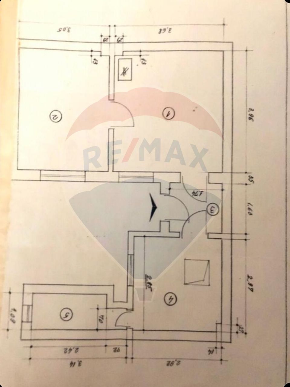 Casă / Vilă cu 2 camere de vânzare în zona Dacia