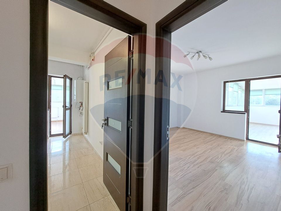 2-room apartment with central heating and closed terrace of 29 sqm