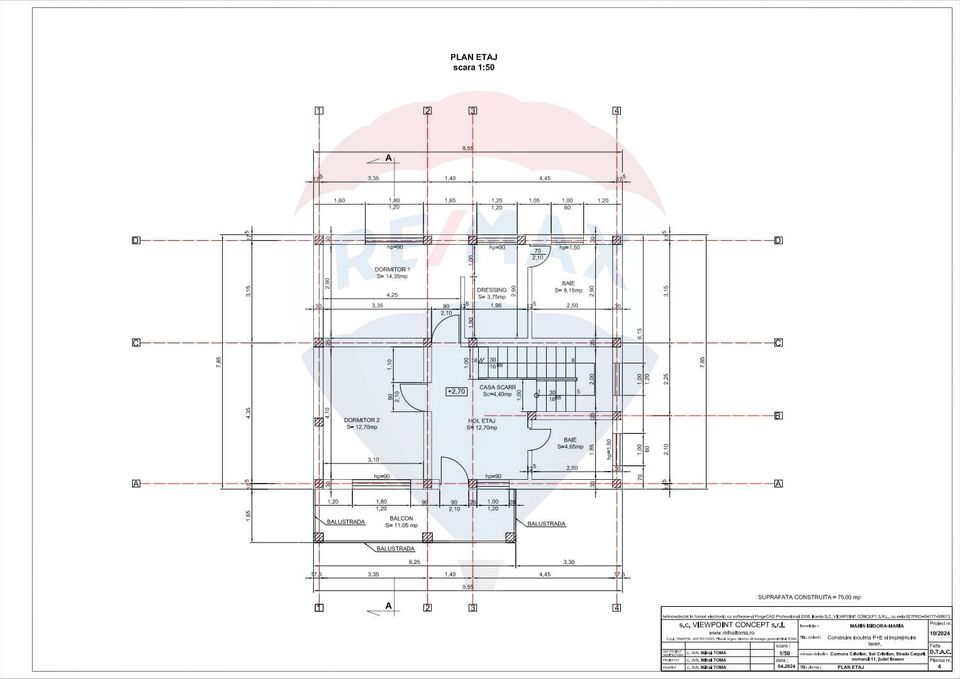 Casa moderna, la cheie, in Cristian – Str. Carpati