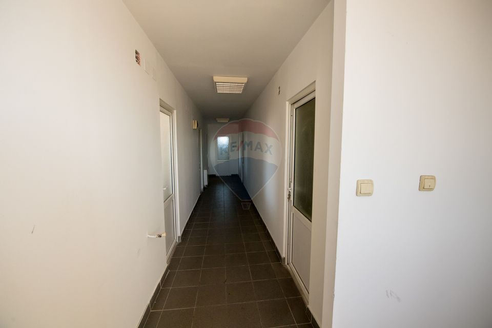 Hală industrială P+1 – 490 mp utili | Teren 2.447 mp | Platformă beton