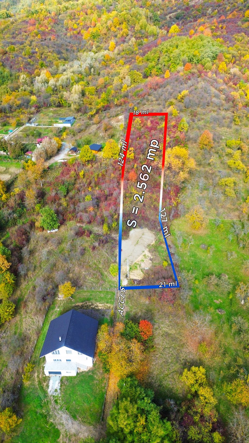 DE VANZARE: TEREN 25 ari cu panorama - Baia Mare - str. Miron Costin