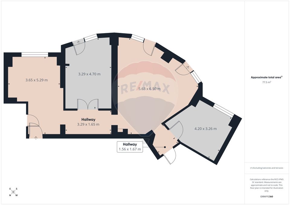 APARTAMENT PREMIUM 3 CAMERE | 84 MP | ROND PIATA  ALBA IULIA