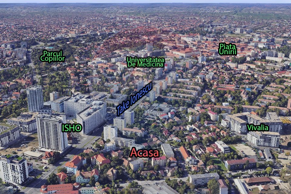 Apartament cu 3 camere de închiriat în zona Take Ionescu