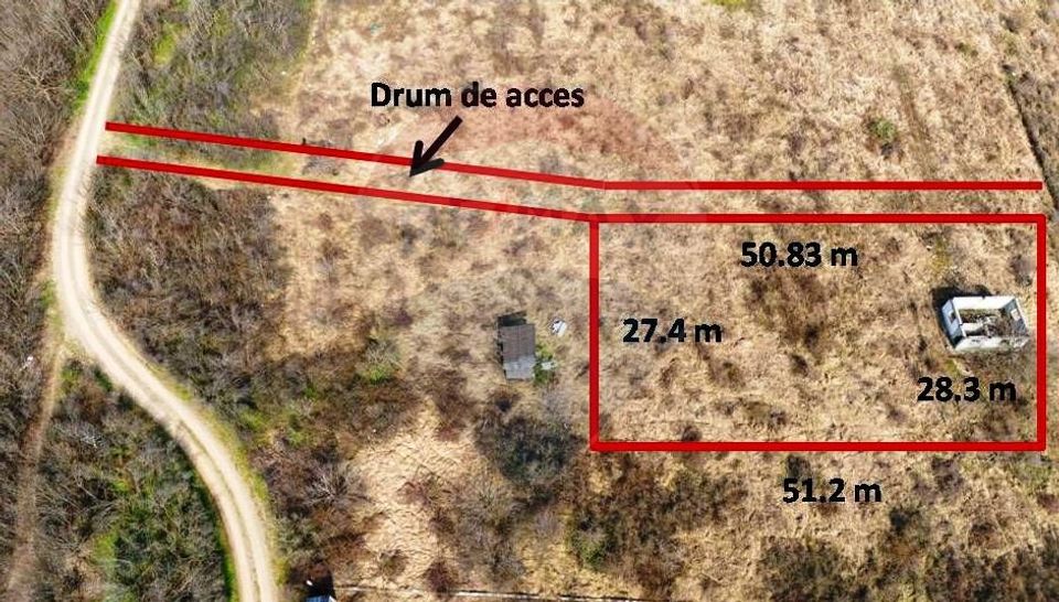 Land 1,424sqm Hlincea / Strada LILIACULUI