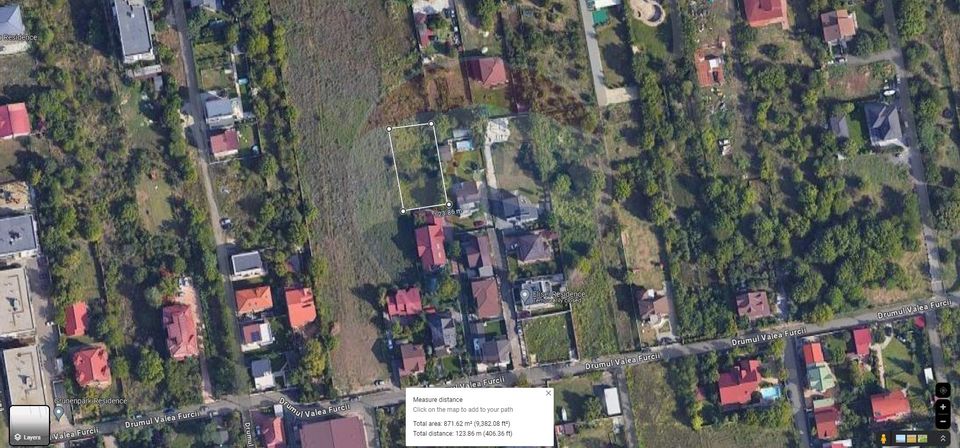 Land 787sqm Drumul Valea Furcii