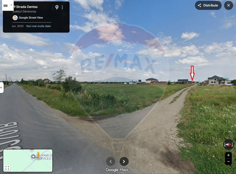 Land 516sqm Tartasesti / Strada Dentas